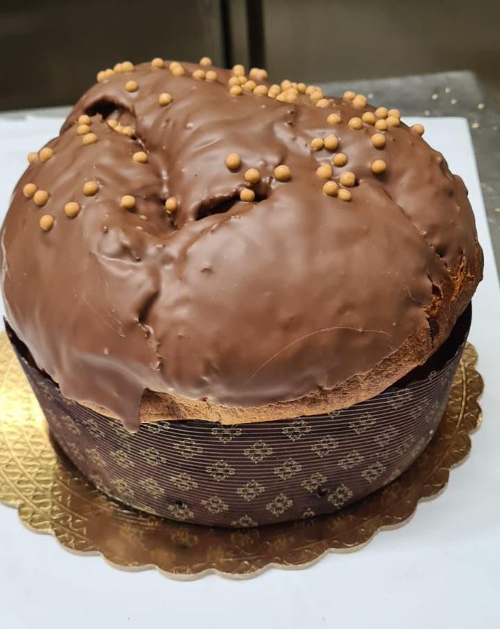 Panettone al cioccolato al latte