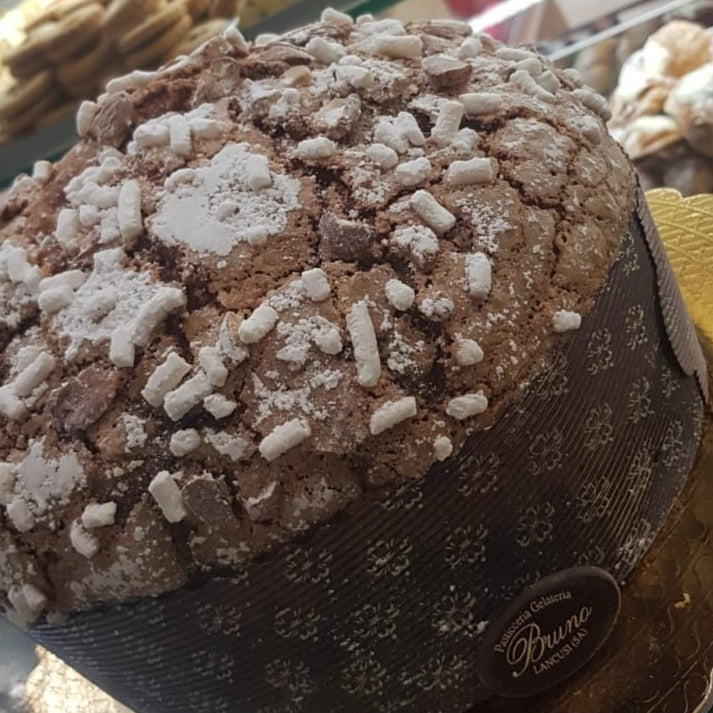 Panettone mandorlato al limone