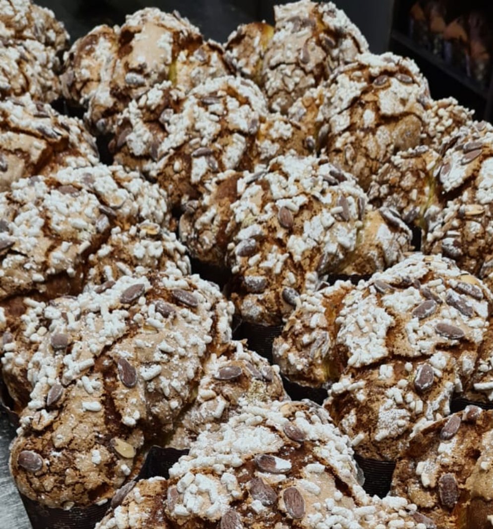Colomba pesche e fragoline