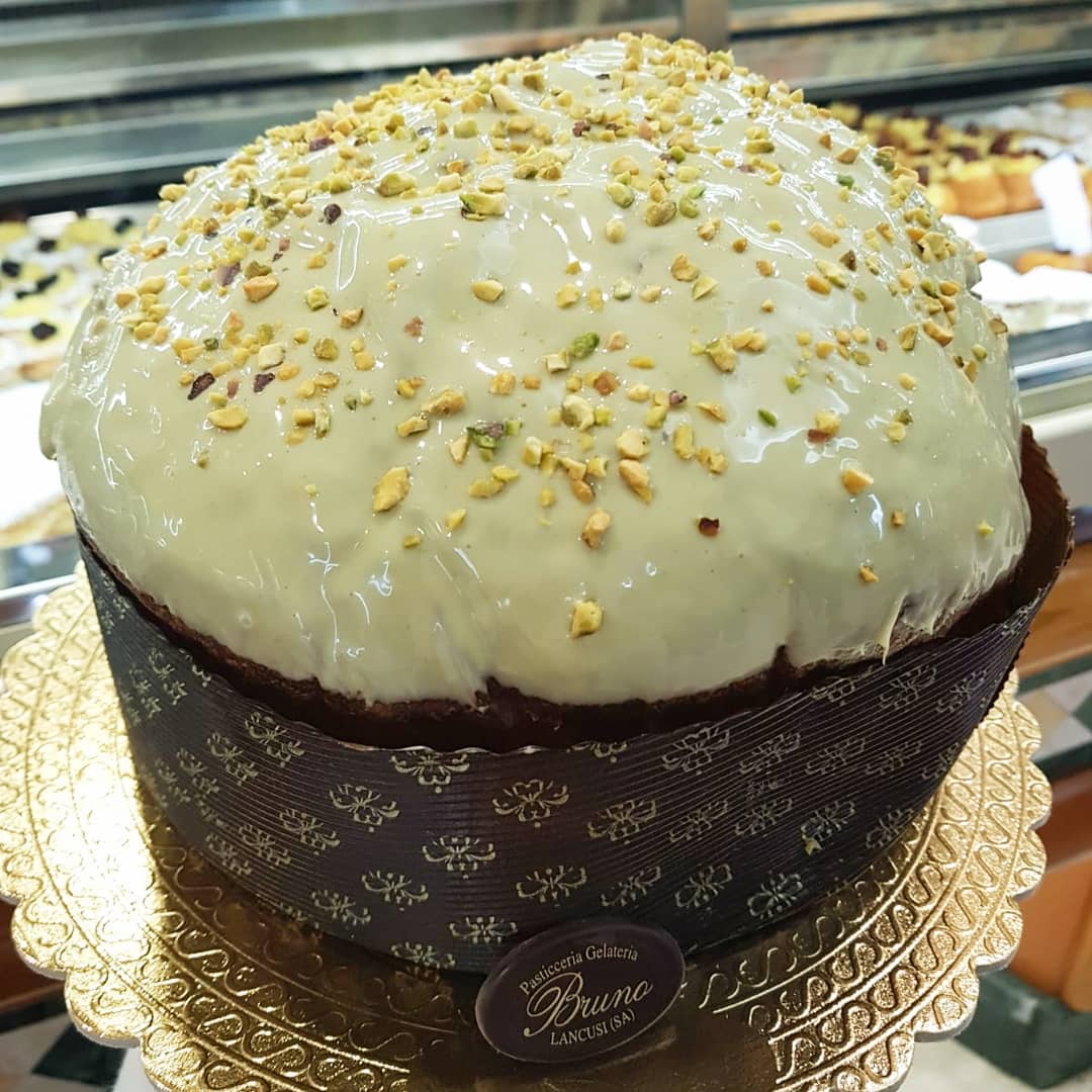 Panettone al pistacchio